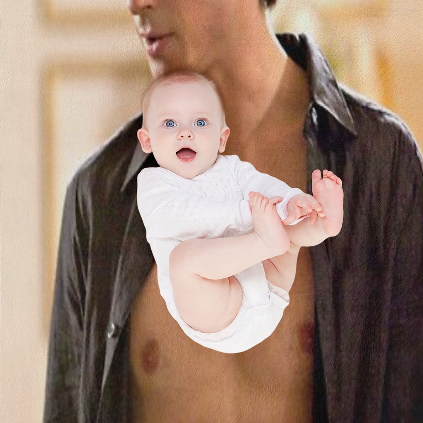 Hot Damon Scene Throw Blanket