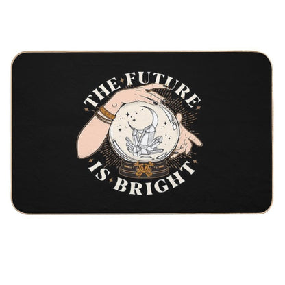 The Future Is Bright  Slip-Resistant Bath Mat