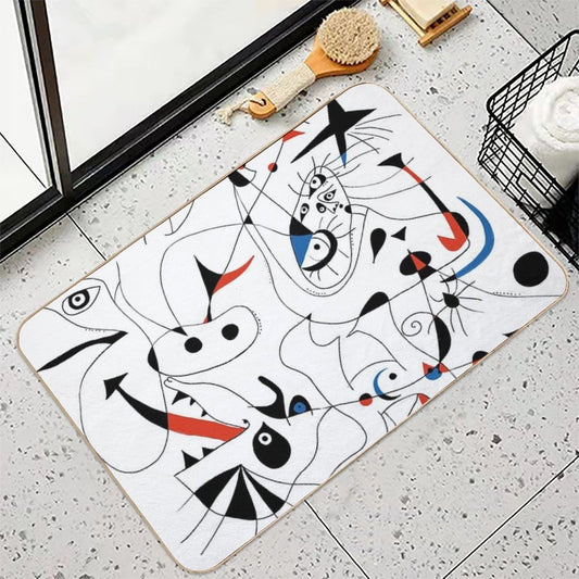 Joan Mirò #5 Bath Mat