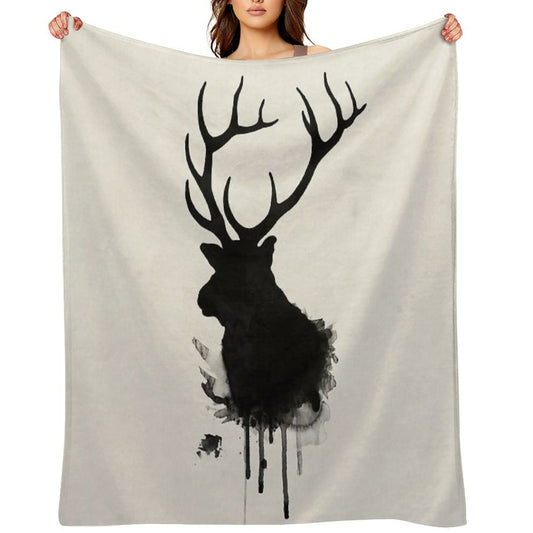 Elk Throw Blanket