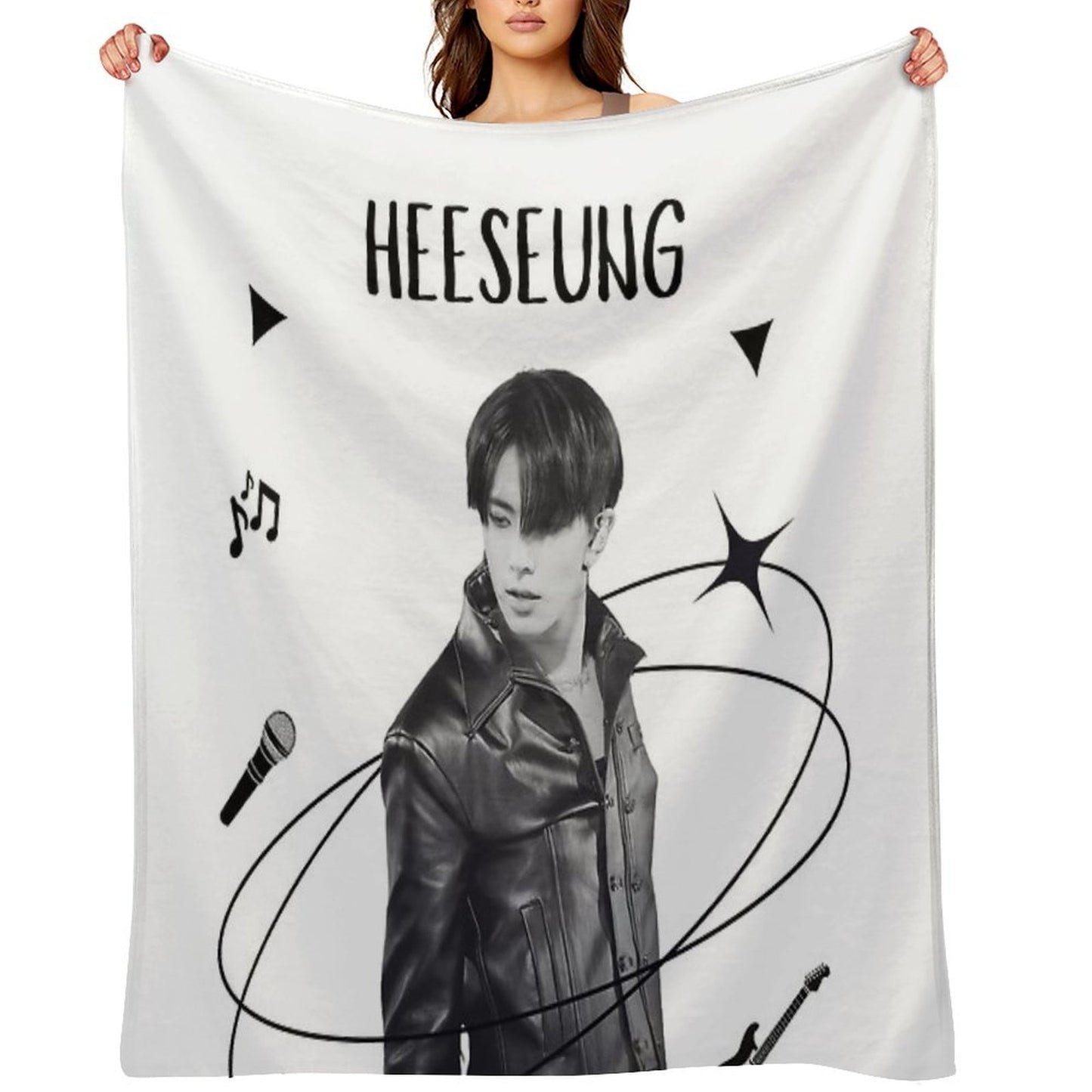 Enhypen Heeseung (Lee Heeseung) Throw Blanket