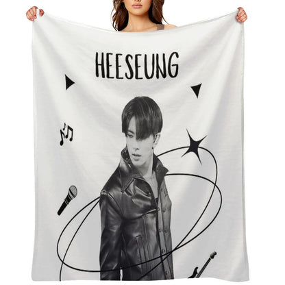 Enhypen Heeseung (Lee Heeseung) Throw Blanket