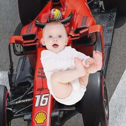 Sebastian Vettel Ferrari Formula 1 Throw Blanket