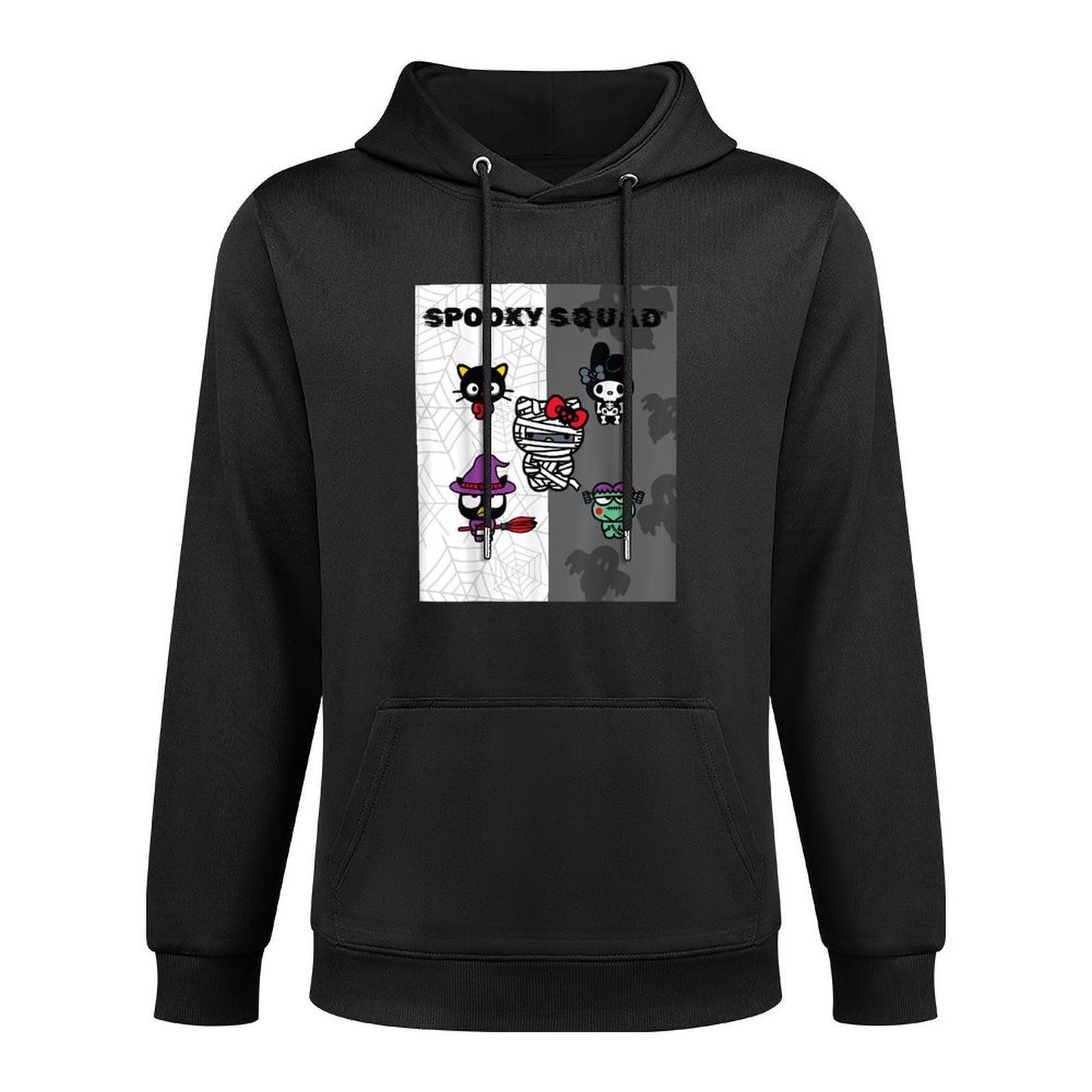 Spooky Squad Ft. Sanrio Characters Halloween Hello Kitty Shape Retention Hoodie