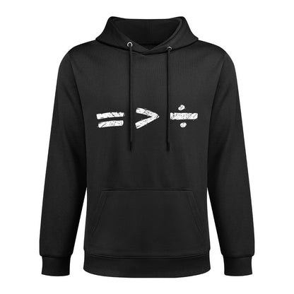 Equality Is Better Than Division Equal Rights Math Symbol Moisture-Wicking Hoodie