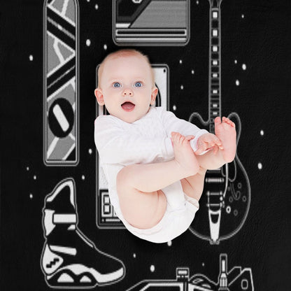 BTTF Icon Set Throw Blanket