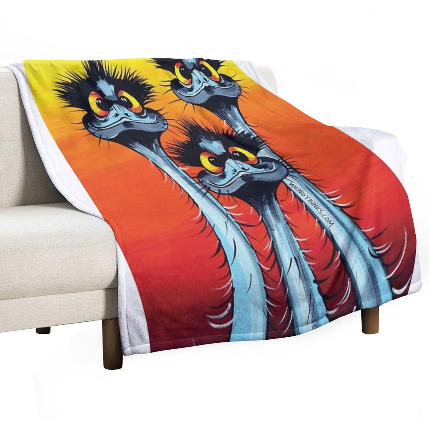 We Didn't Do It ! Throw Blanket