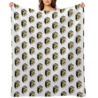 Sushi Illustration Throw Blanket