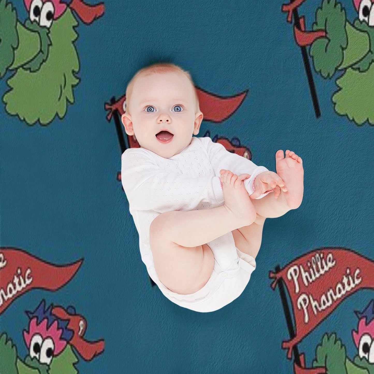 Phillie Phanatic Throw Blanket