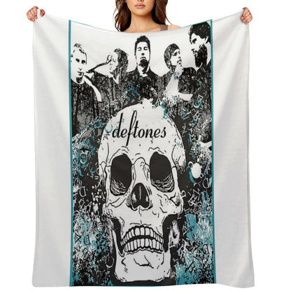 Alternative Metal Band Throw Blanket