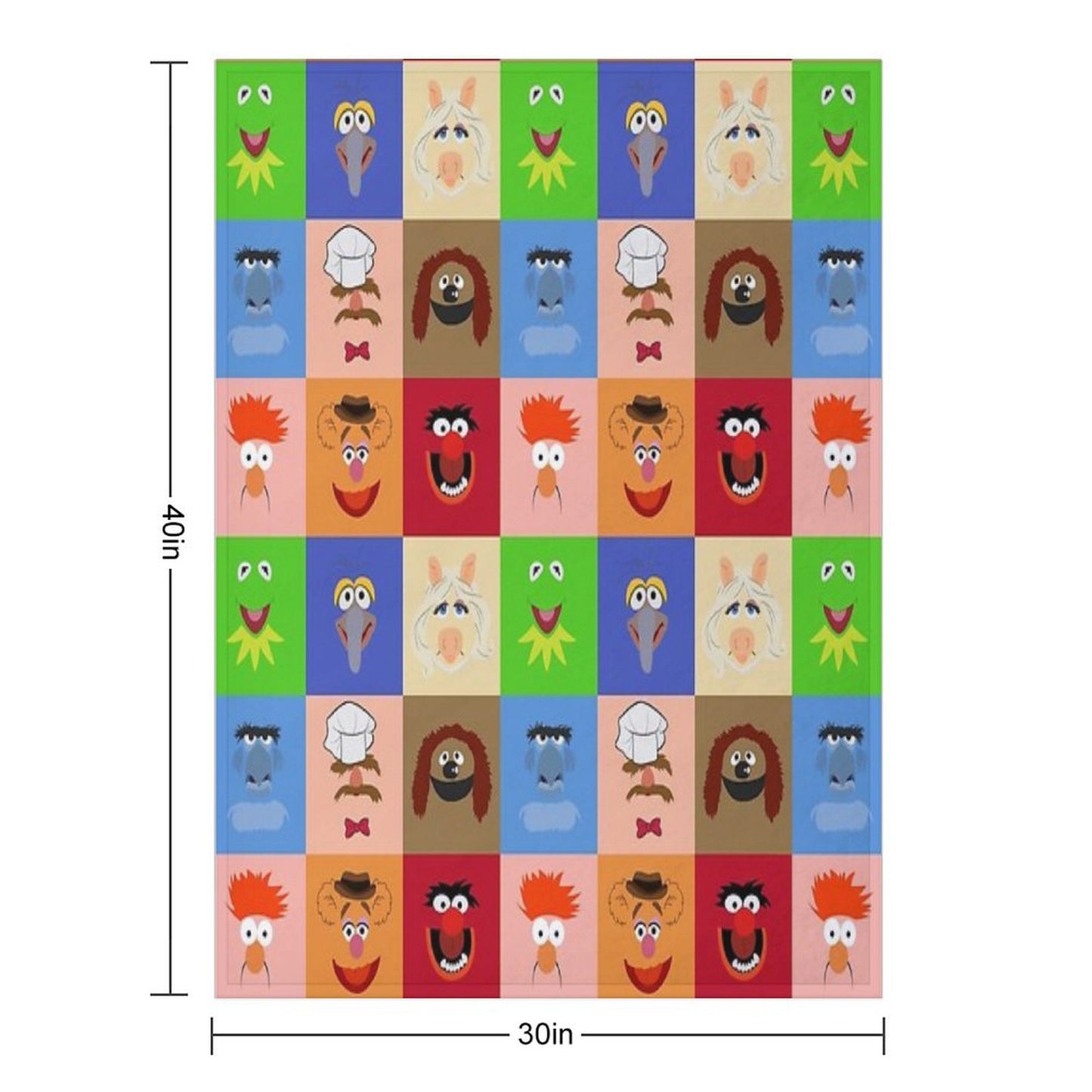 Muppets Throw Blanket