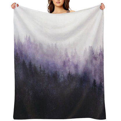 Again And Again Throw Blanket