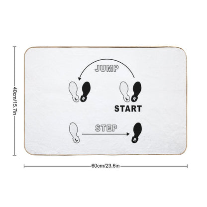 Rocky Horror Time Warp Dance Bath Mat
