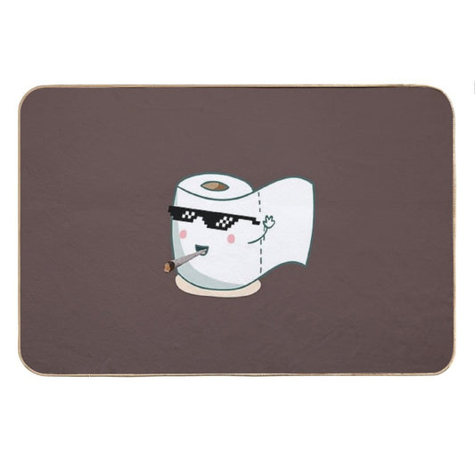 The Essential Funny And Cuddly Tp Dealer T-shirt Bath Mat