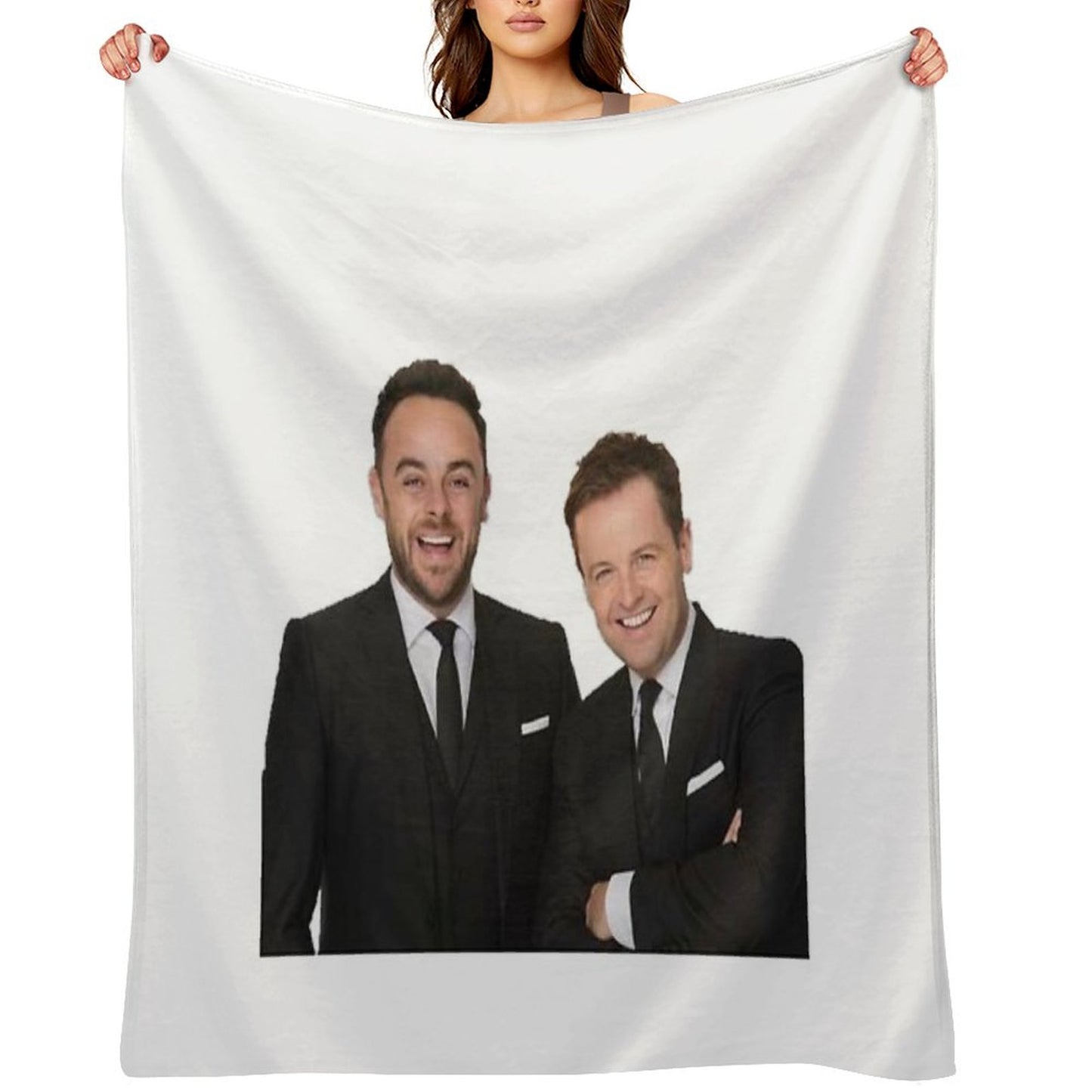 Ant And Dec Throw Blanket