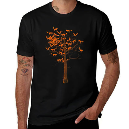Blazing Fox Tree  Graphic-printed T-Shirt