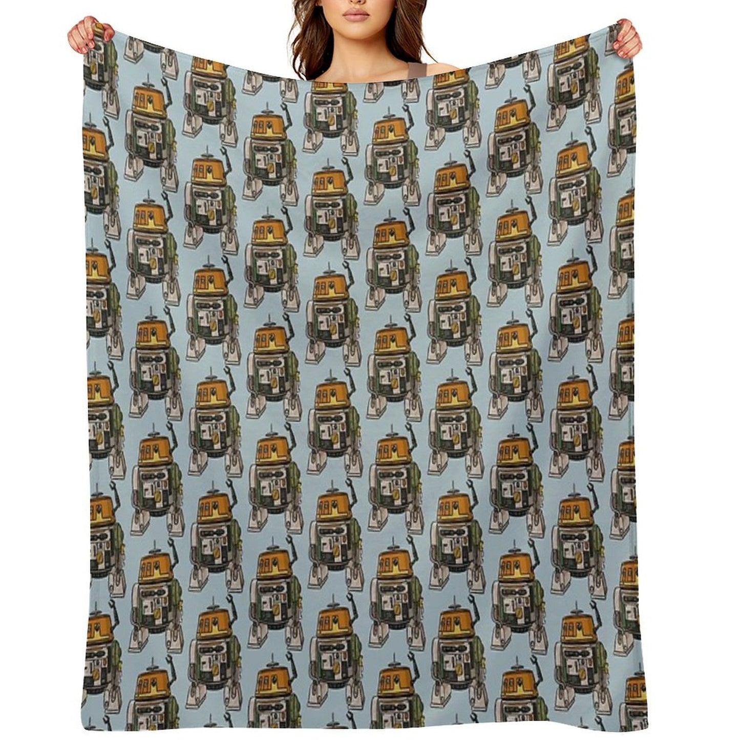 Best Gifts For Men And WomenRebel Toons Chopper Throw Blanket