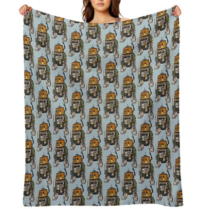 Best Gifts For Men And WomenRebel Toons Chopper Throw Blanket