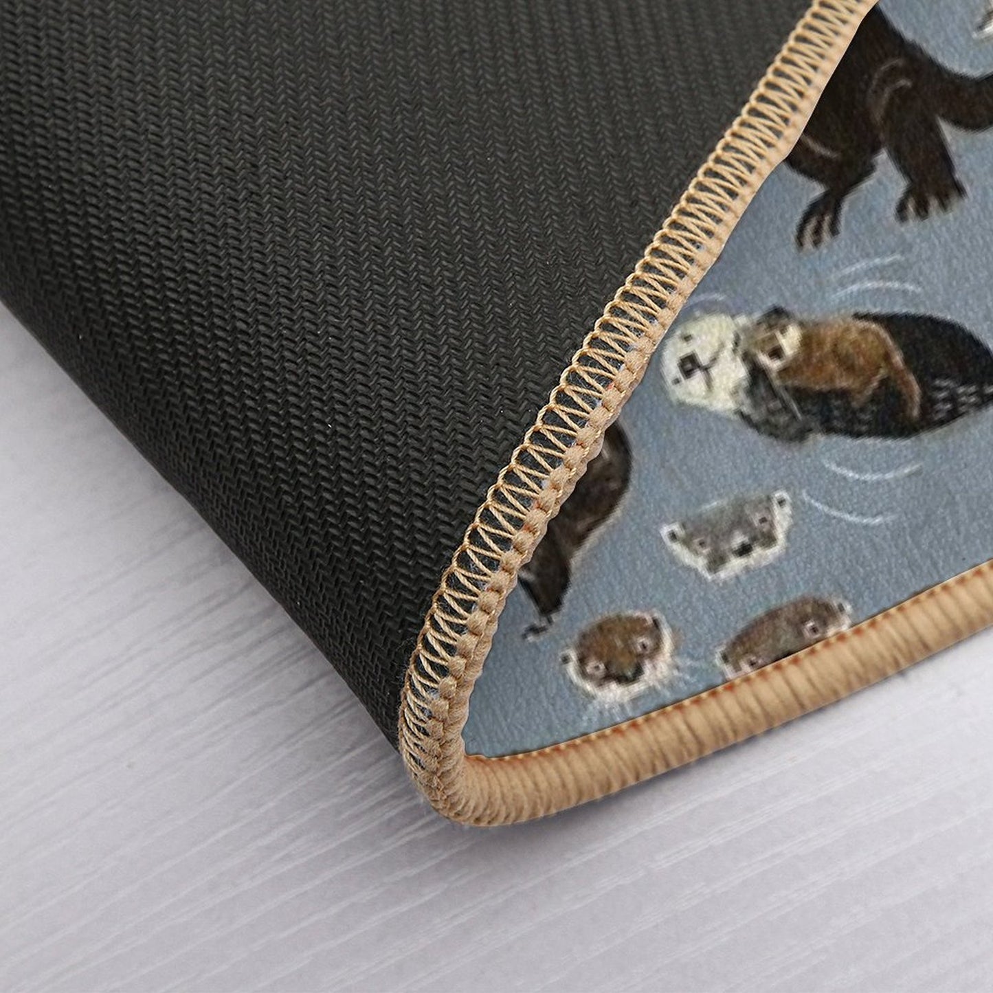 Old World Otters Bath Mat