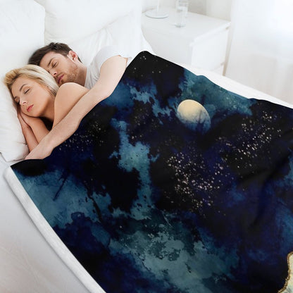 Indigo Sky Throw Blanket