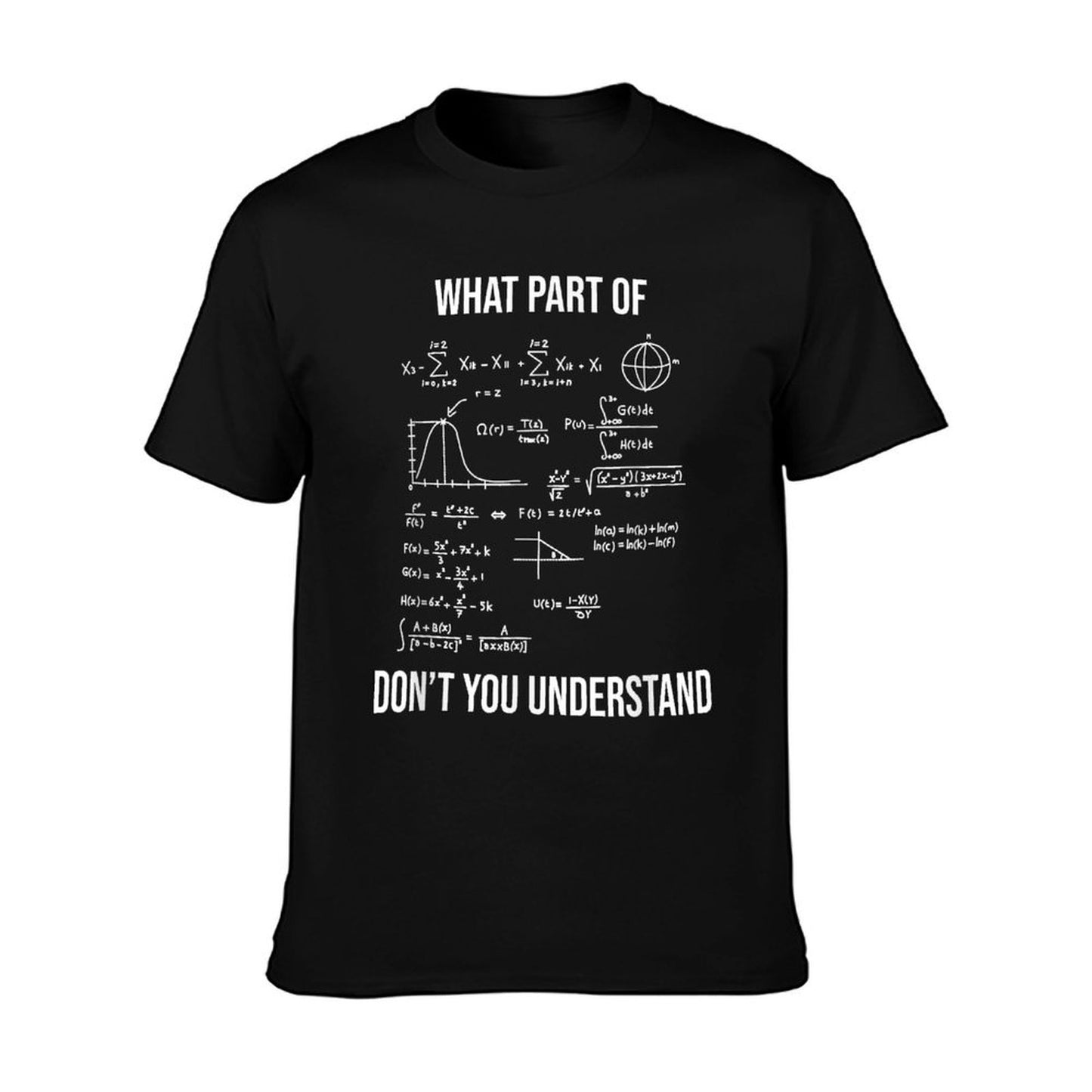 What Part Of Funny Mechanical Engineer Mathematician T-Shirt