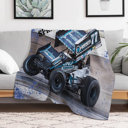 Big 410 Sprint Car Throw Blanket