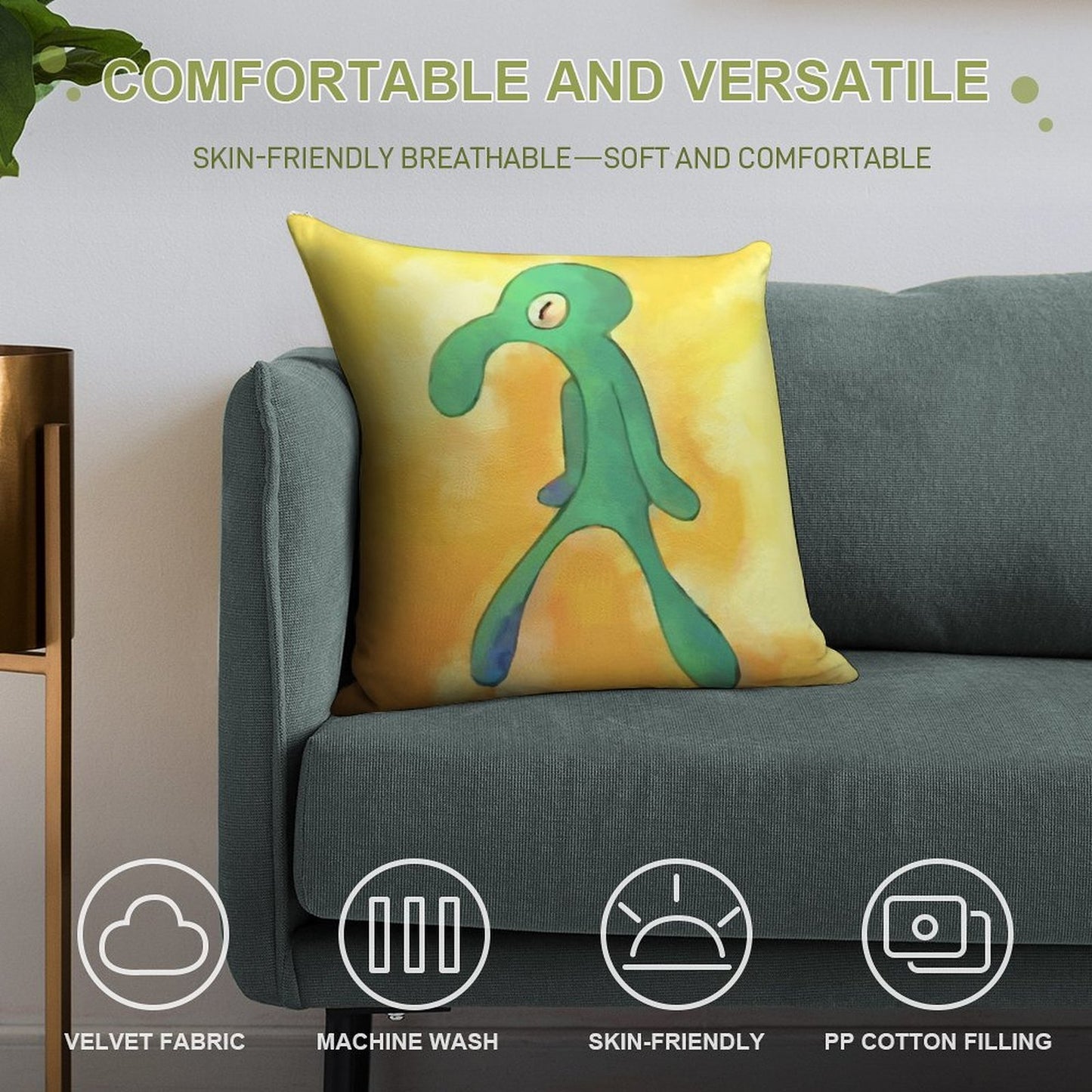 High Res Bold And Brash Repaint Soft Bedroom Essential Throw Pillow