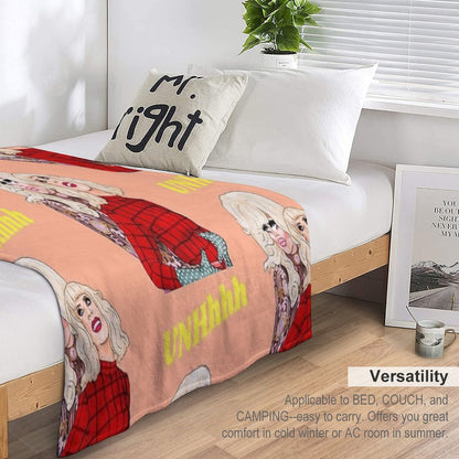 Trixie And Katya Throw Blanket