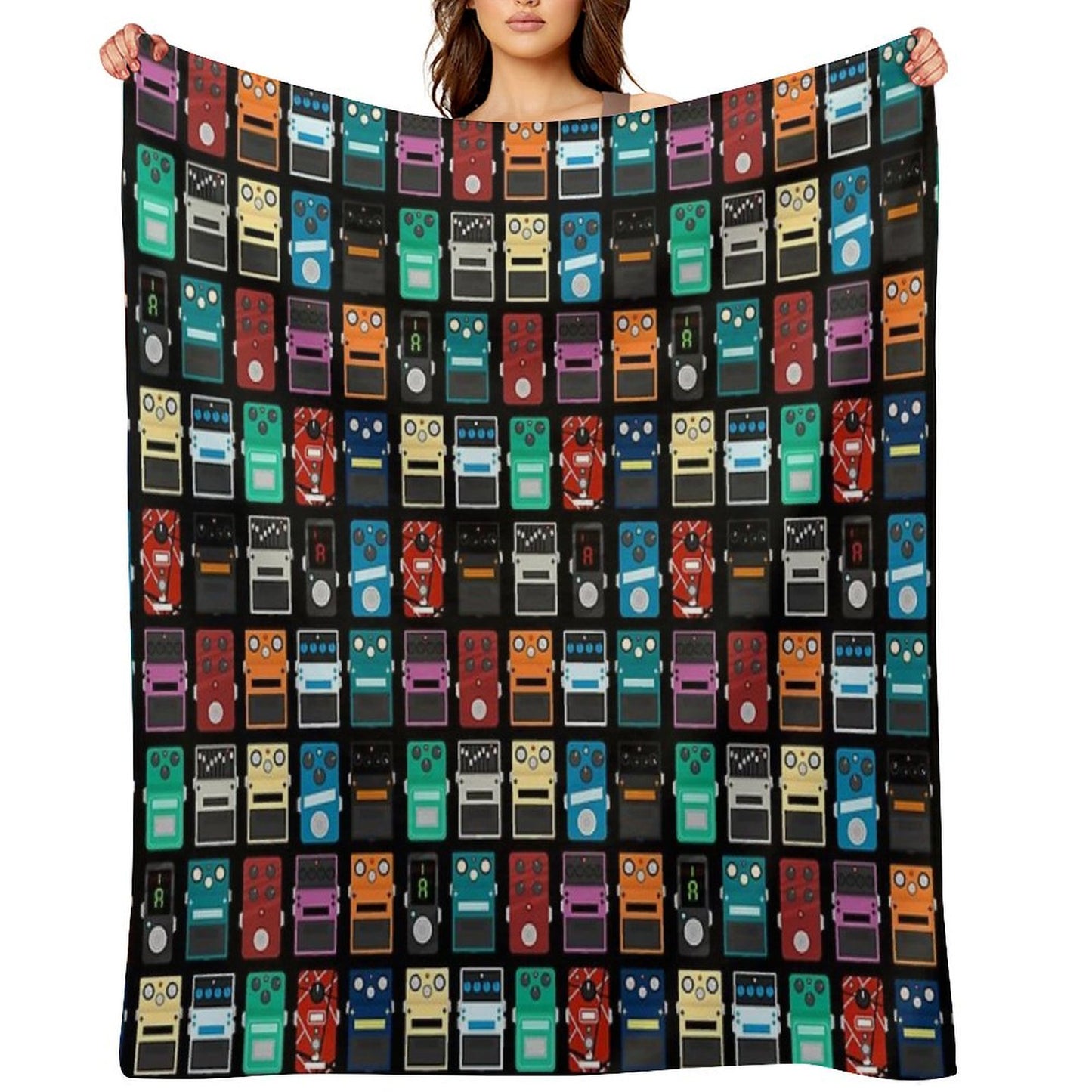 Pedal Board Throw Blanket