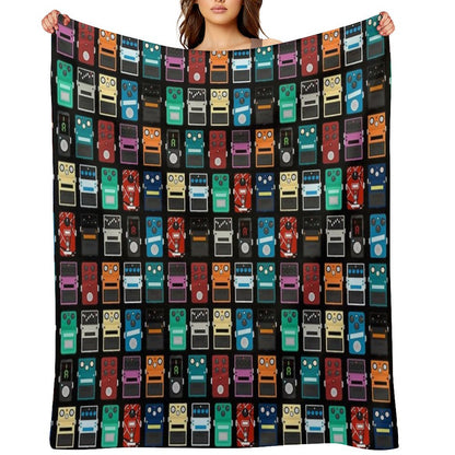Pedal Board Throw Blanket