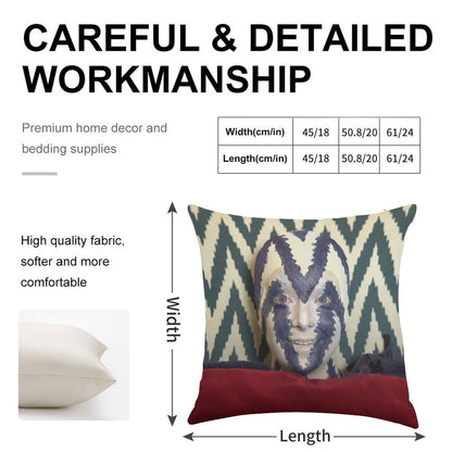 I'm A Chair Beech Linen Throw Pillow Cover