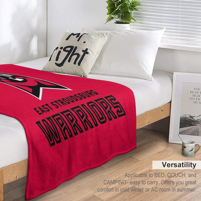 New East Stroudsburg-Warriors Throw Blanket