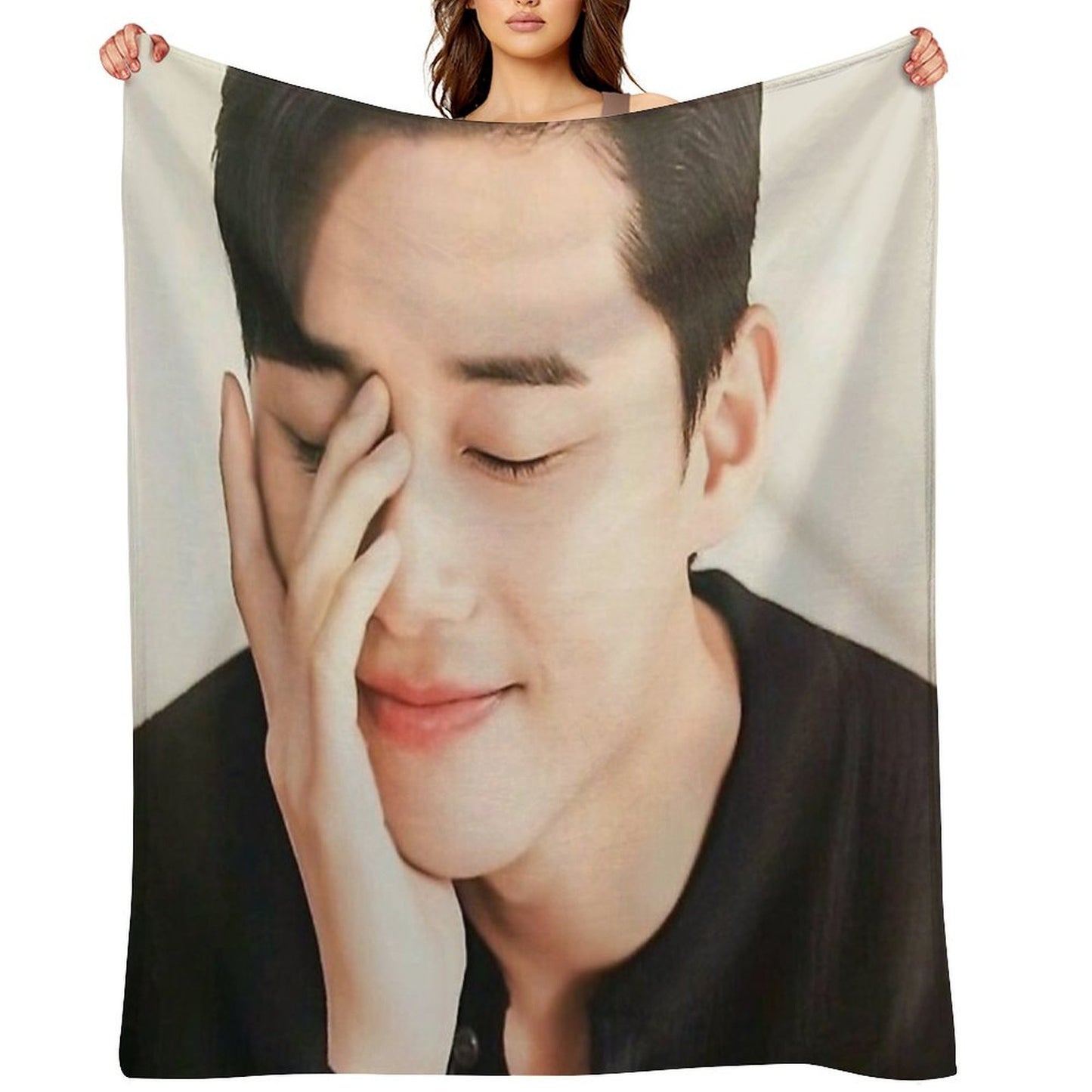 Actor Park Seo-joon Throw Blanket