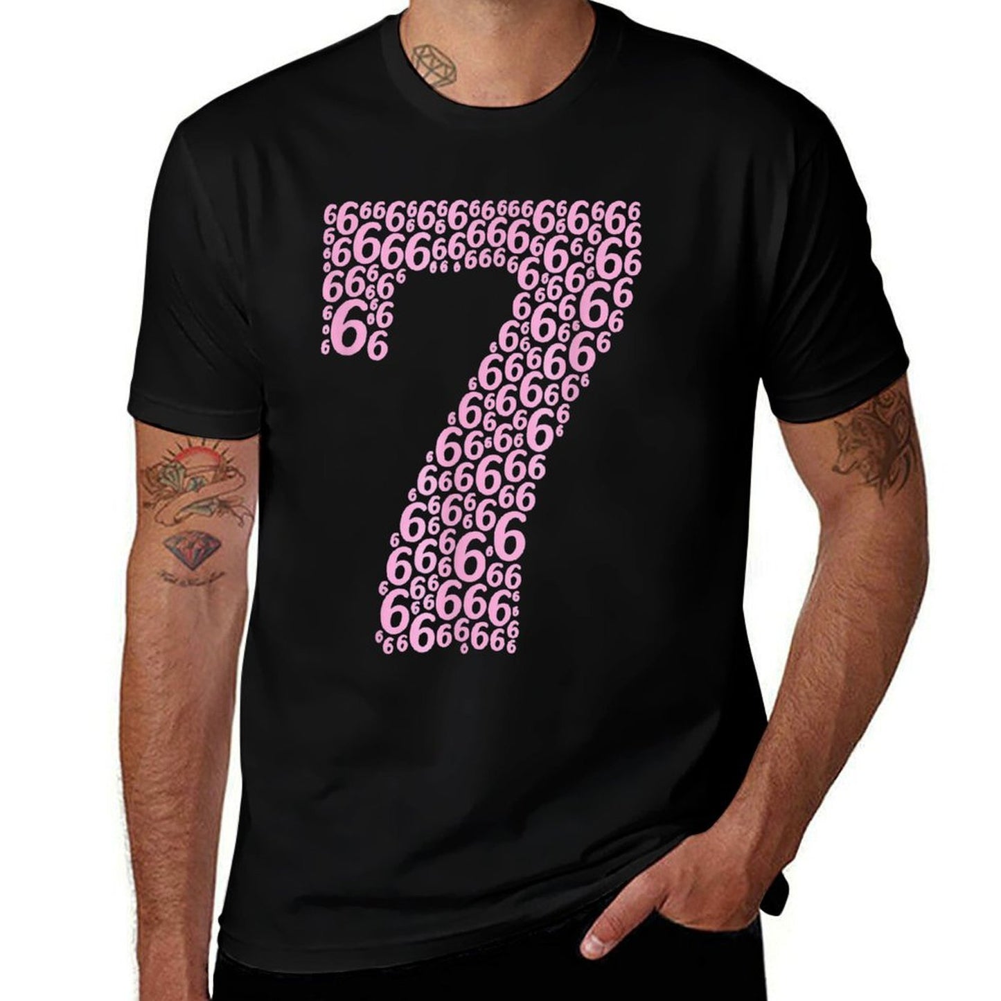 67 Sixty Seven Halloween Costume Design Funny 6 7 Meme  Trendy Pattern T-Shirt