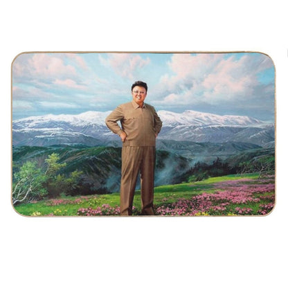 Supreme Leader Kim Jong Il Bath Mat