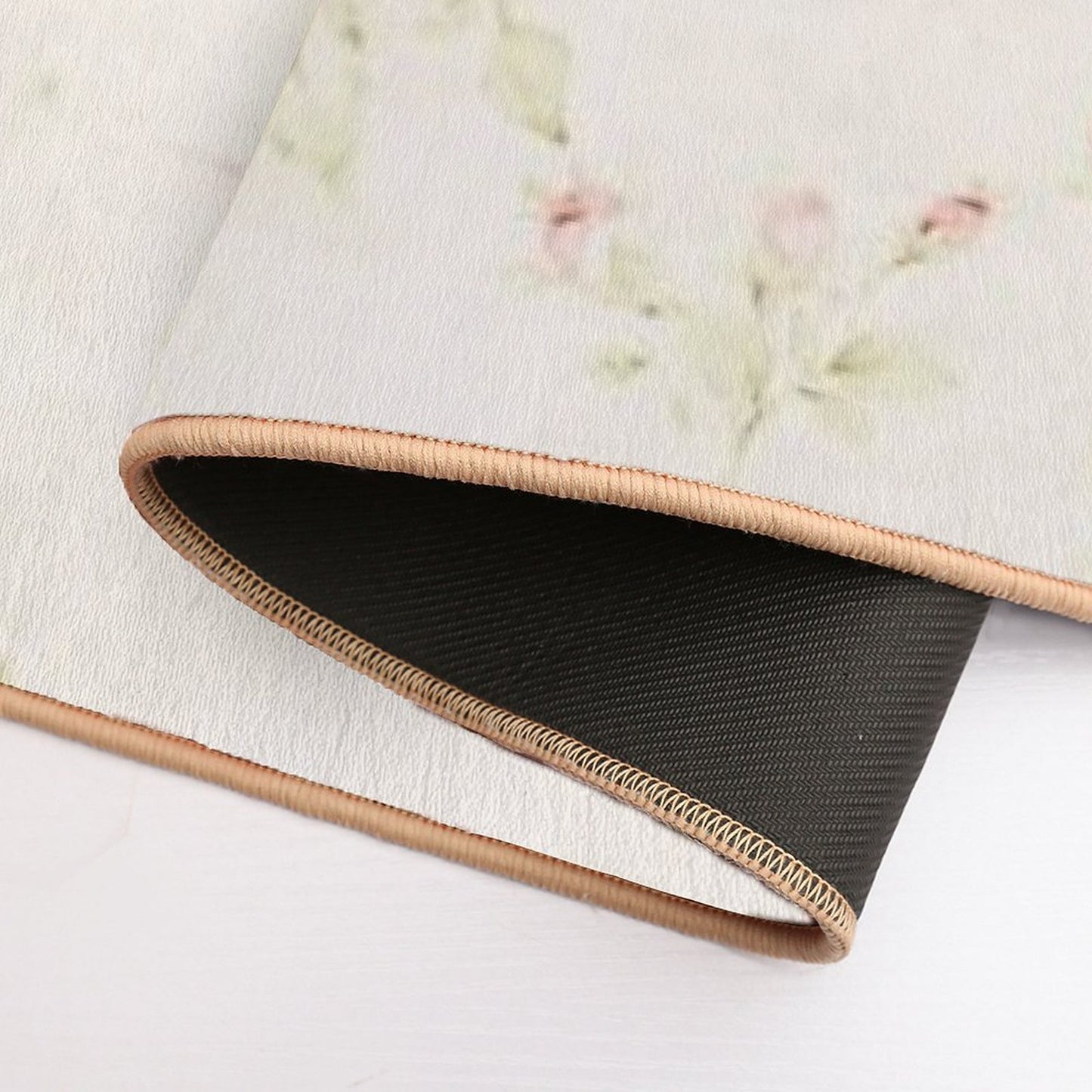 Flowers  Fade-Resistant Bath Mat