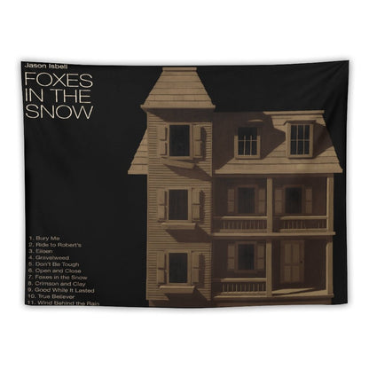 Foxes in The Snow Tapestry