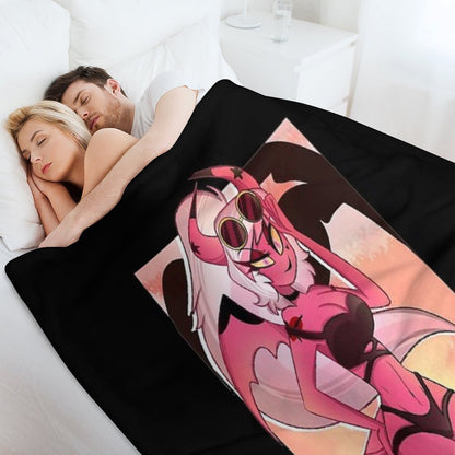 Helluva Boss Verosika Throw Blanket