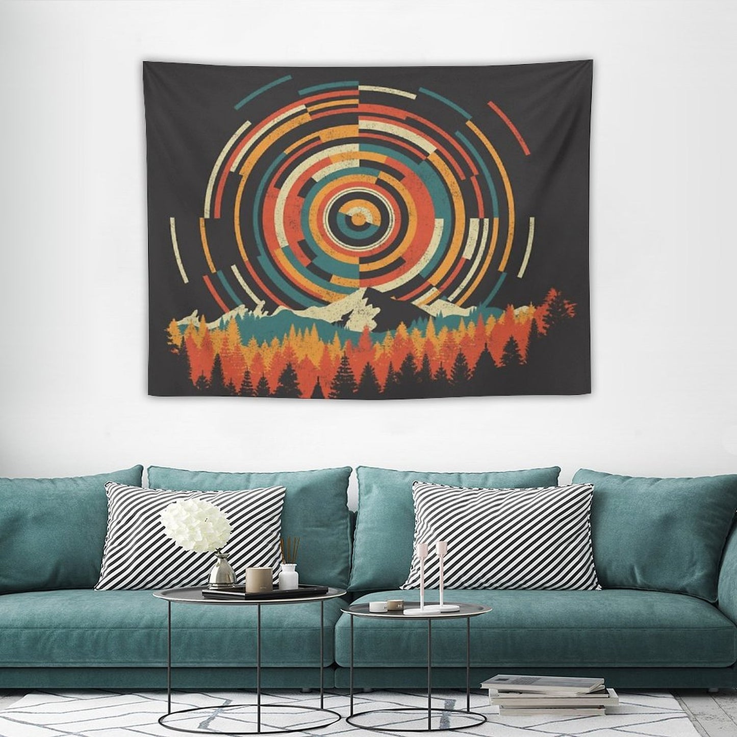 The Geometry of Sunrise Tapestry