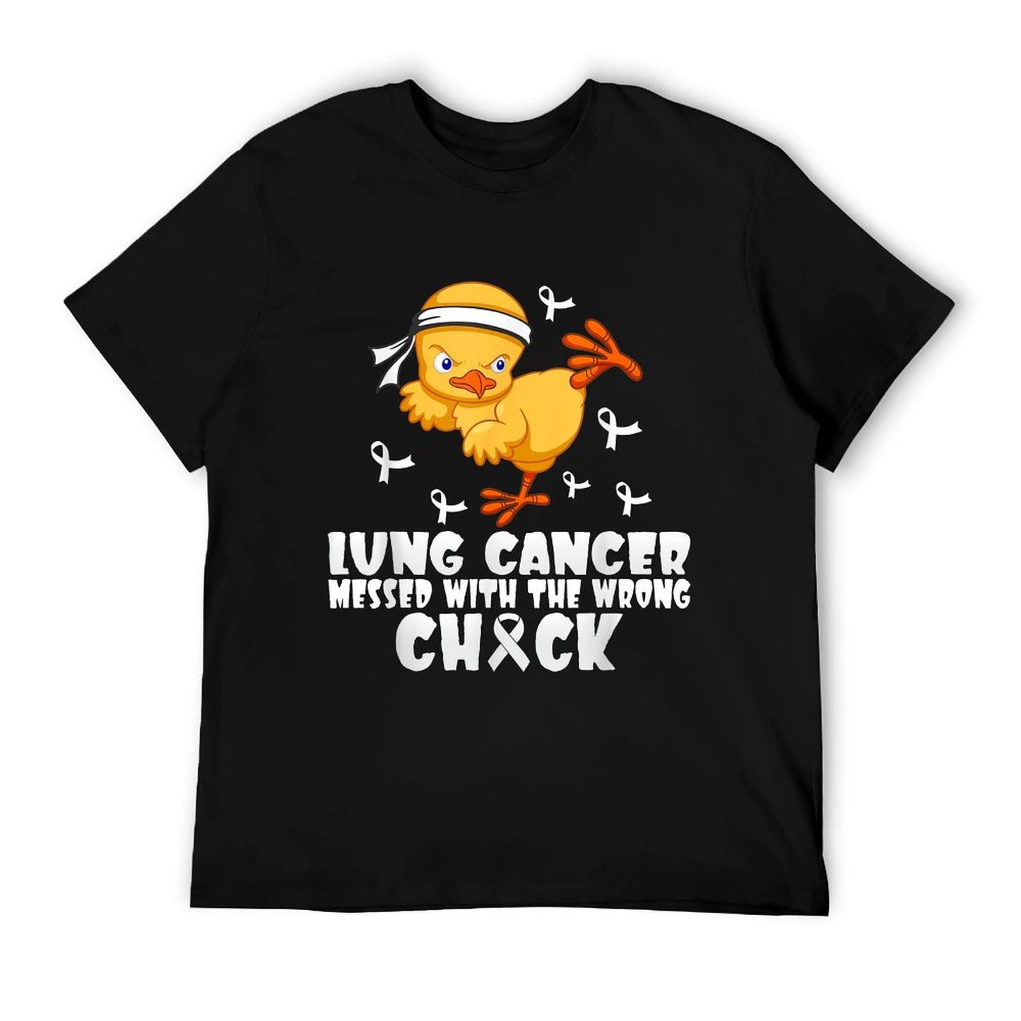 Lung Cancer Messed With The Wrong Chick T-Shirt