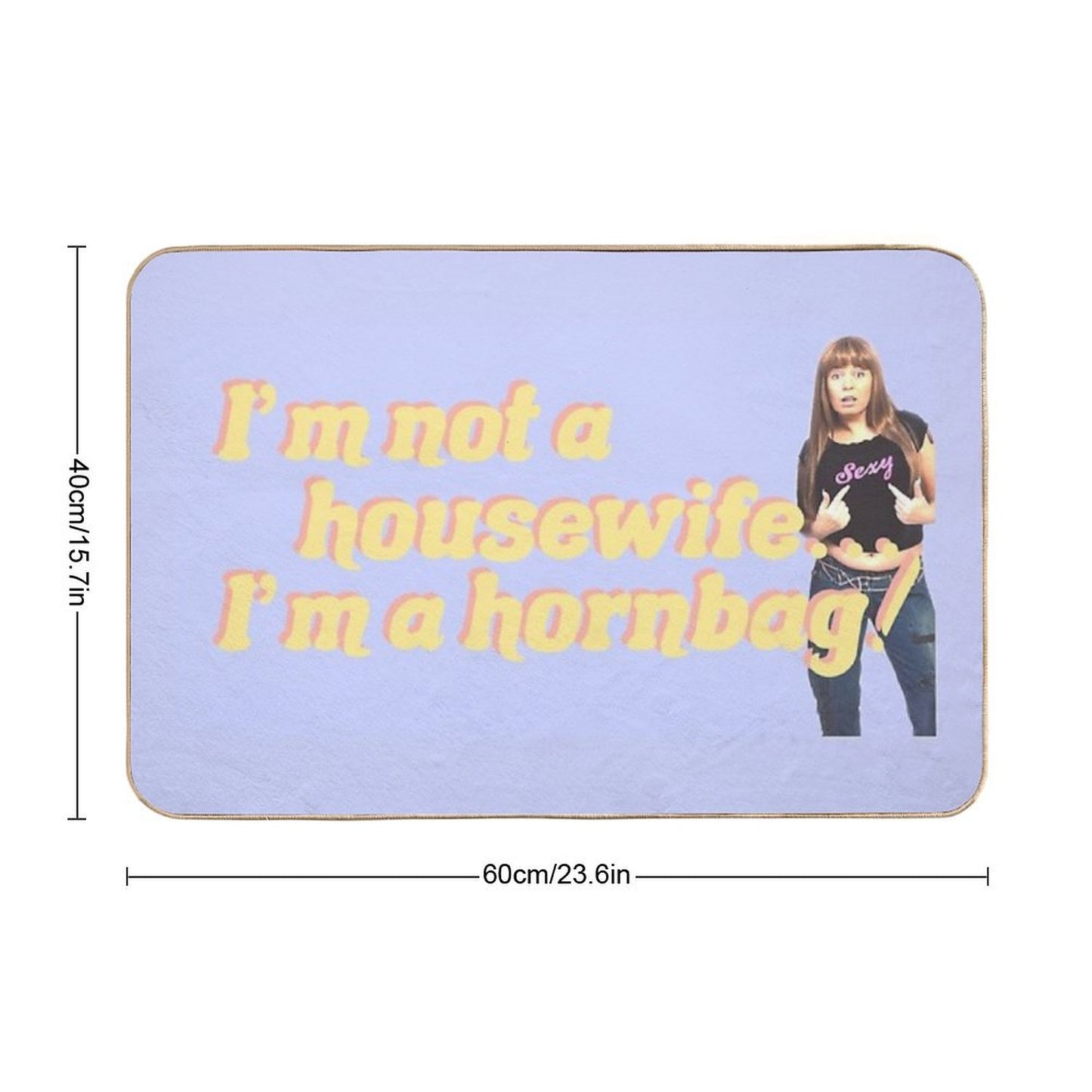 Kim - Hornbag! Bath Mat