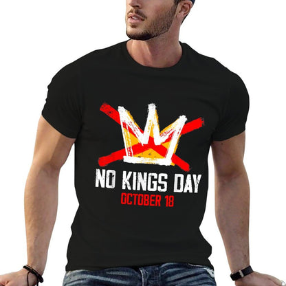 No Kings Men Women No Kings  Easy-care T-Shirt