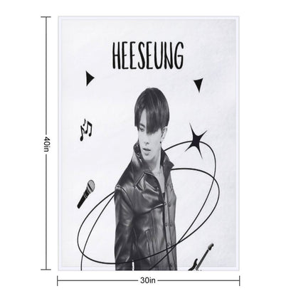 Enhypen Heeseung (Lee Heeseung) Throw Blanket
