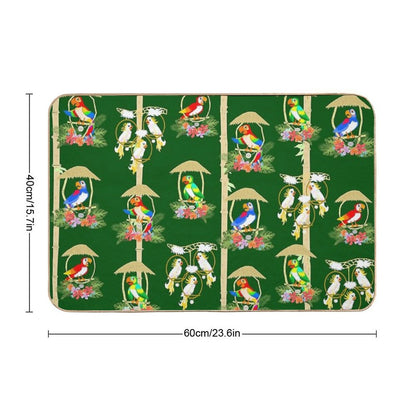 Tiki Room Birds Bath Mat