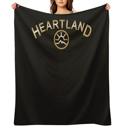 Heartland Logo Throw Blanket