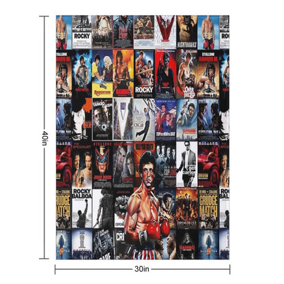 Sly Cinema Throw Blanket