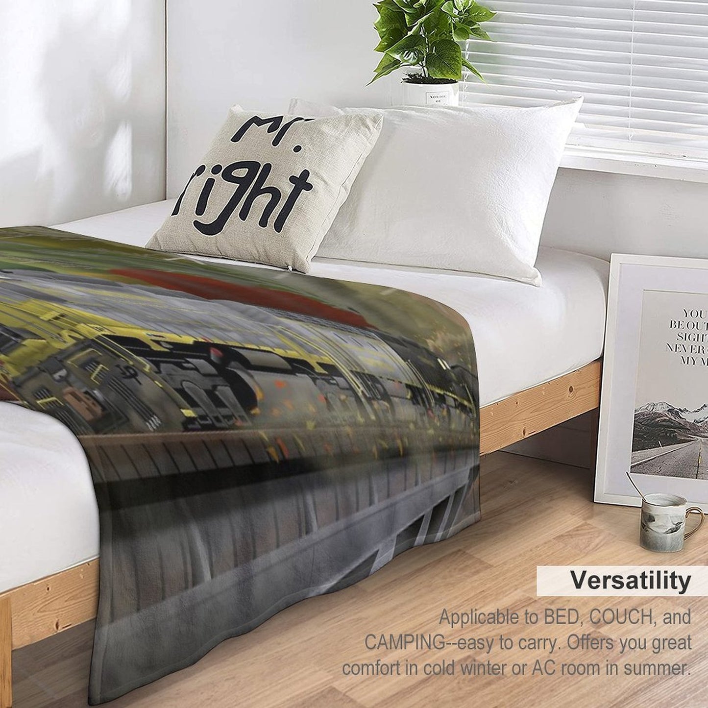 Appalachian Autumn Throw Blanket