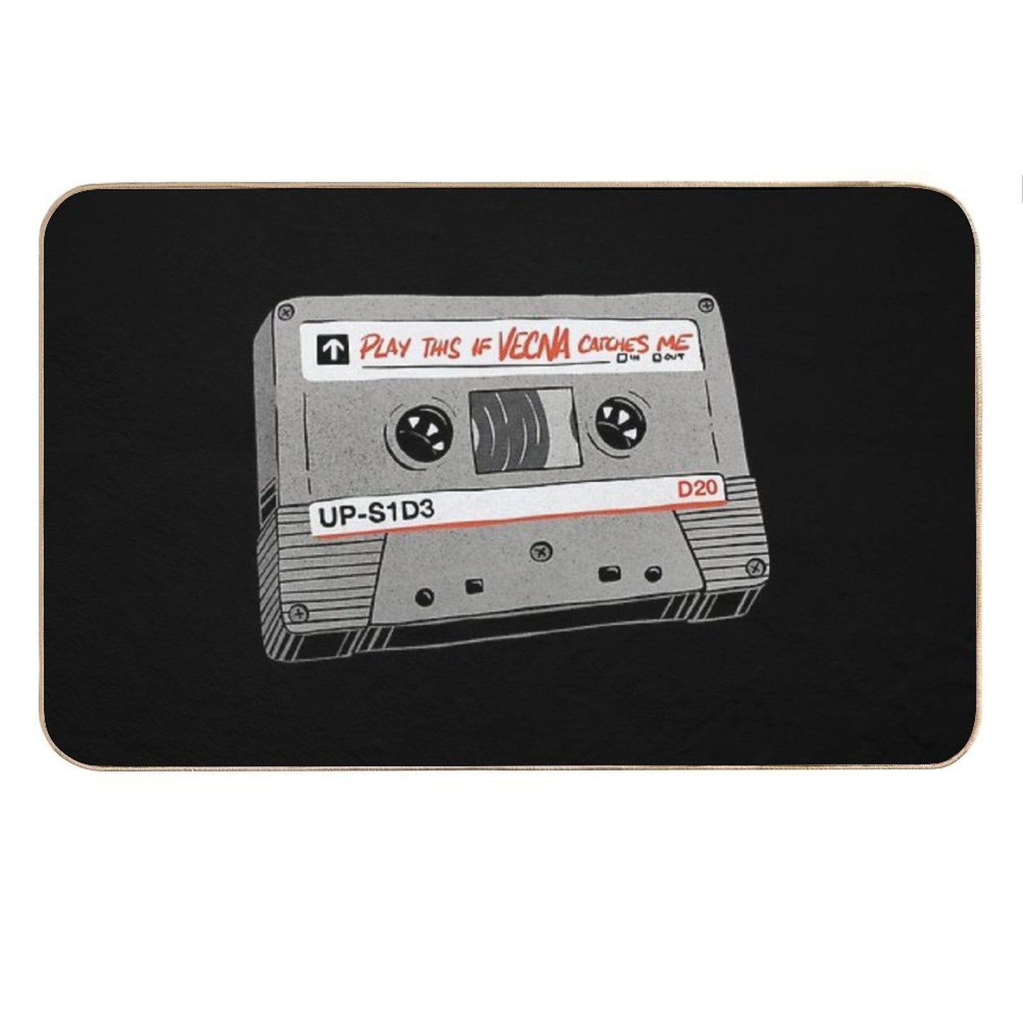 Play This in Case of Vecna Bath Mat