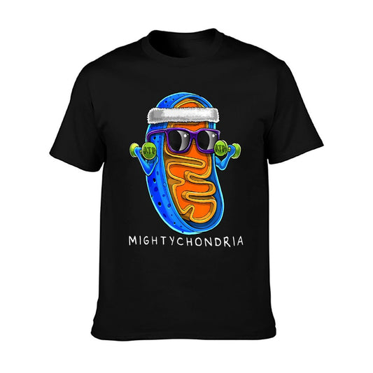 Mightychondria Cellular Biology Science Teacher Funny Gift T-Shirt