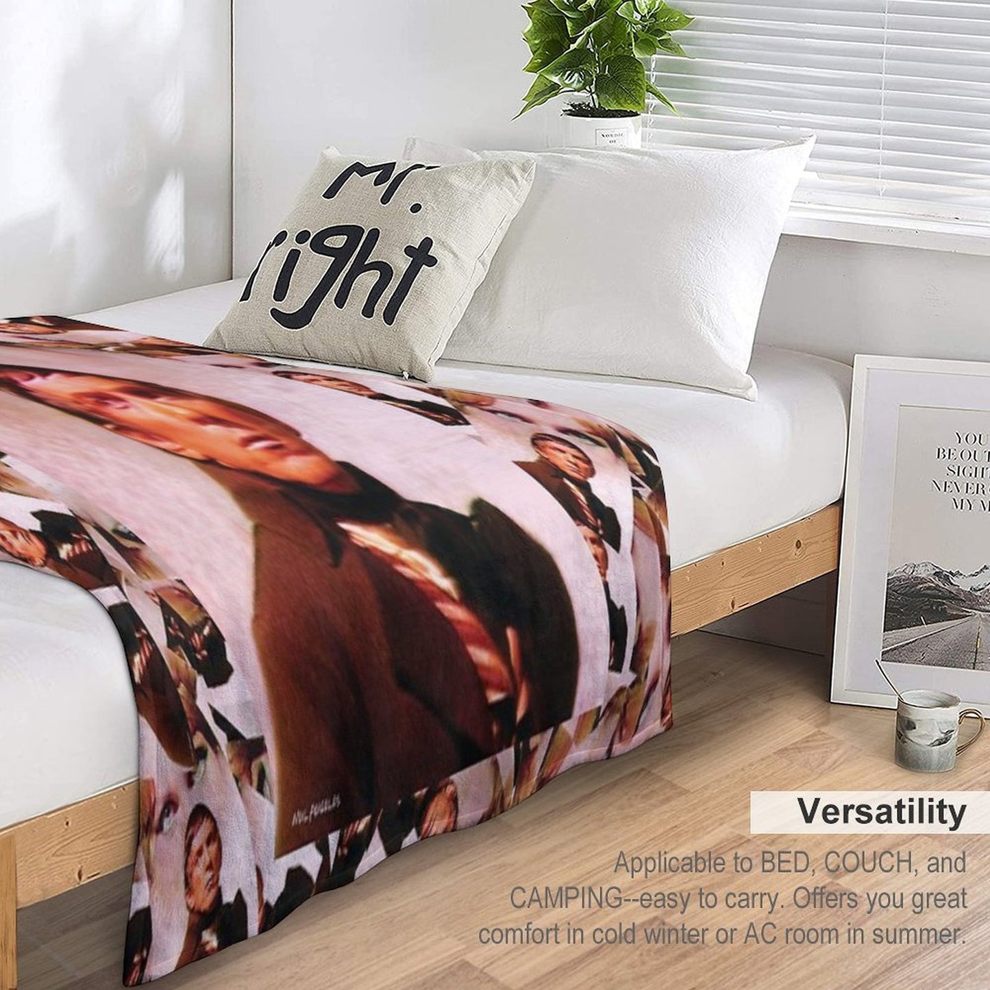 Dark Shadows - Barnabas Collins And Angélique Bouchard Throw Blanket